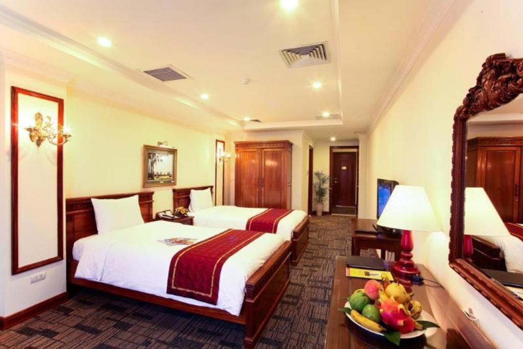 Eden Hotel Ha Noi Hanoi Buitenkant foto