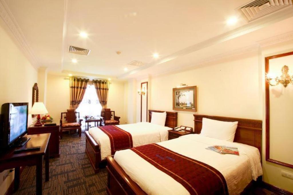Eden Hotel Ha Noi Hanoi Buitenkant foto